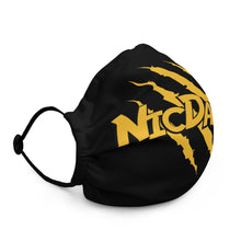 Load image into Gallery viewer, Black & Yellow Face Mask