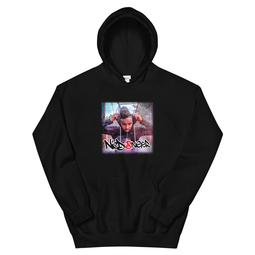 NicDanger Colored Face Hoodie
